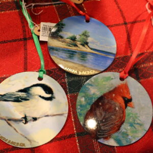 Christmas Tree Ornaments by Linda Barber