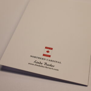 Alternative view of Cardinal Note Card Set 5 - Linda Barber
