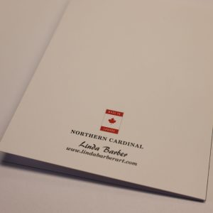 Alternative view of Cardinal Note Card Set 5 - Linda Barber