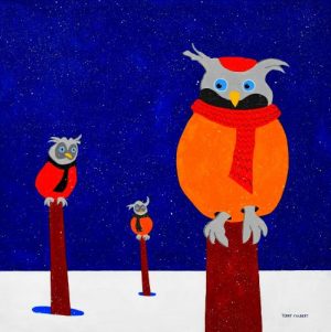 "The Owl's Night Herald" - Terry Culbert (print)