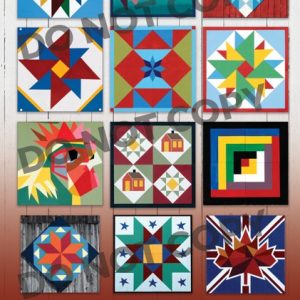 Prince Edward County Barn Quilt Poster
