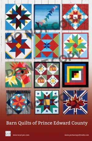 Prince Edward County Barn Quilt Poster