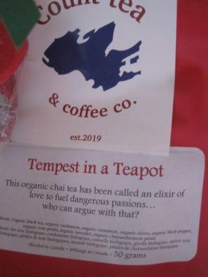 Flavoured Herbal Teas ~Count-tea & Coffee Co.
