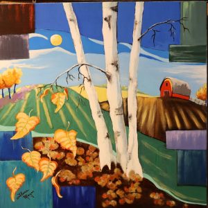 "Falling Leaves" ~ Ilona Mayer