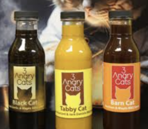 3 Angry Cat's BBQ Sauces