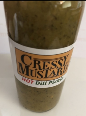 Hot Dill Pickle & Hot Pineapple Scotch Bonnet Hot Sauces ~ Cressy Mustard