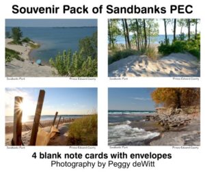 Sandbanks Photo 4 Card Pack - Peggy deWitt