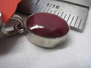 Raw Ruby, Emerald or Sapphire Stones set in silver - Image 15