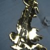 Gold Tone "Map of England" Brooch/Pin SOLD - Image 4