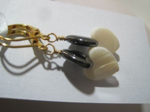 Alternative view of Pearl Heart Earrings - Eve Atkin