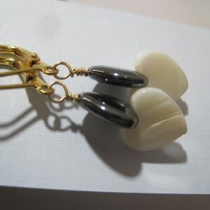 Alternative view of Pearl Heart Earrings - Eve Atkin