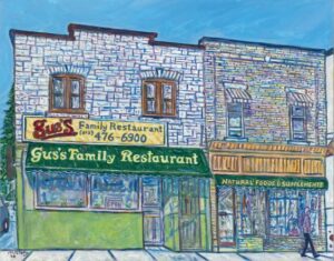 "Gus's Family Restaurant, Main St. Picton" - MP Tully