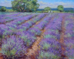 "Lavender Fields" - Linda Barber  (print)