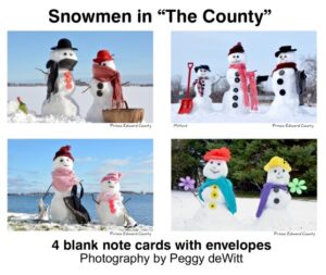 The Snow People in The County - Photo 4 Card Packs - Peggy deWitt