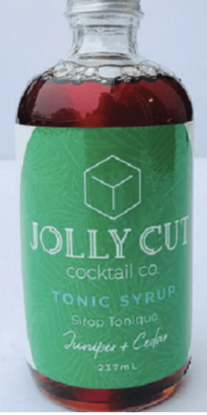 Juniper & Cedar Tonic Cocktail Syrup ~ Jolly Cut