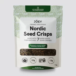 Alternative view of Joey Nordic Seed Crisps ~ Saffron & Pink Salt / Rosemary Black Pepper / Truffle