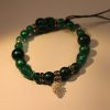 Christmas Green Crystal  Bracelets - PEC Beach Glass - Image 5