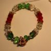 Christmas Red Crystal Bracelets - PEC Beach Glass - Image 5