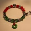 Christmas Red Crystal Bracelets - PEC Beach Glass - Image 3