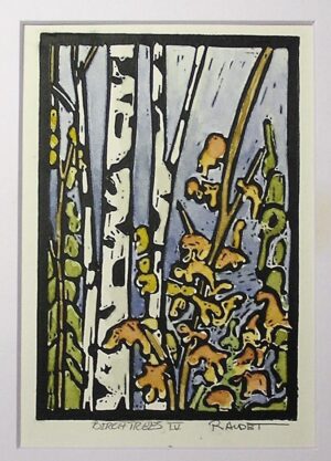 Birch Trees IV  ~ Richard Audet (print)