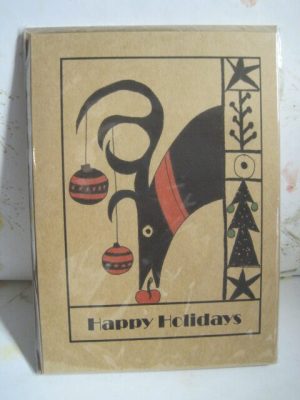 Deer - Christmas Art Cards ~ Richard Audet