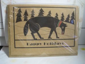 Fox - Christmas Art Cards ~ Richard Audet