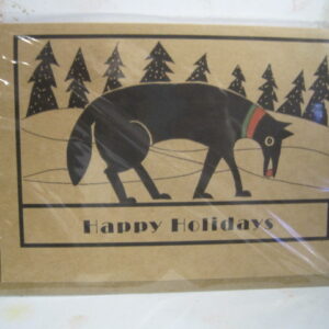 Fox - Christmas Art Cards ~ Richard Audet