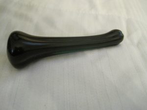Alternative view of Blown Green Glass Muddlers