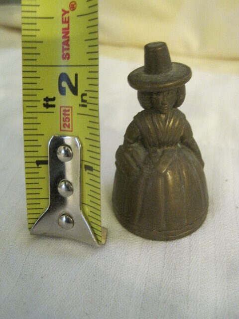 Vintage Brass Welsh Lady Bell