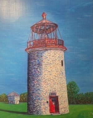 "Lighthouse at Mariners Park Museum" - MP Tully