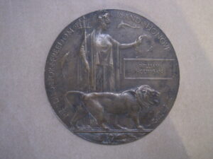 WW1 Death Plaque for Regimental Serjeant Major William Hourigan of the 18th (Queen Mary's Own) Hussars - Image 2