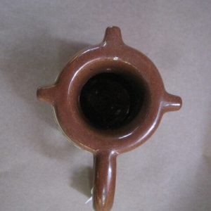 Alternative view of Antique Motto Ware Puzzle Jug - Hart & Moist Pottery