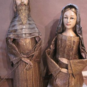 Mary & Joseph Nativity Set Schmid Bros Japan