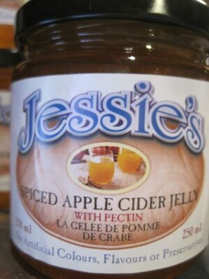 Spiced Apple Cider Jelly & Apple Butter  ~ Jessies