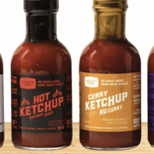 No Sugar Ketchups ~ Regular / Fruit / Hot / Curry ~ County Fare