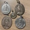 5 x Christian Medallions / Pendants