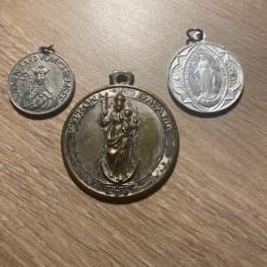 3 x Religious Christian Medalians/Pendants