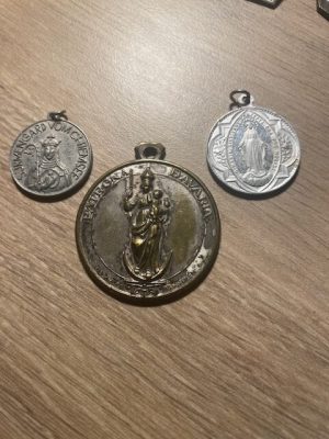 3 x Religious Christian Medalians/Pendants