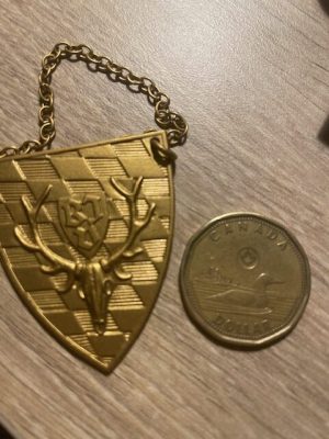 Alternative view of Bavarian Hunting Association DJV Badge - Bayerischer Jagdverband