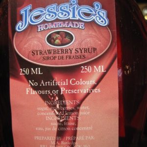 Alternative view of Wild Blueberry, Strawberry or Raspberry Syrup