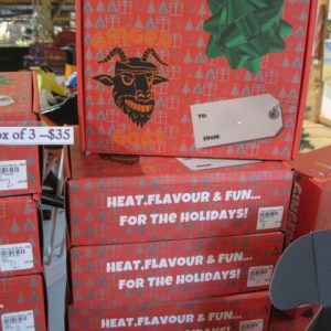 Hot Sauce Gift Box from Ginger Goat