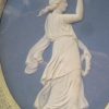 Wedgwood Plaque Framed - Classical Woman Carrying Basket - Image 4