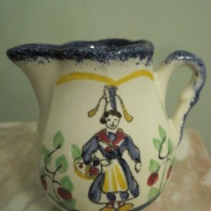 Quimper French Faience Smalll Jug