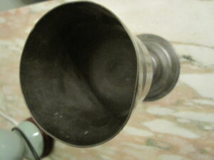 Large Pewter Goblet / Chalice - hand forged - Image 13