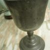 Large Pewter Goblet / Chalice - hand forged - Image 11