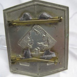Alternative view of Netherlands Bescherming Bevolking BB Badge- Civil Protection