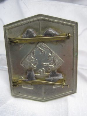 Alternative view of Netherlands Bescherming Bevolking BB Badge- Civil Protection
