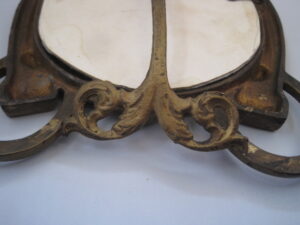 Antique Horse Shoe - Equine Brass Frame / Mirror - Image 7