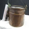 19th French Hand Forged-Wrought Copper Small Jardiniere/pot with Handle - Image 3