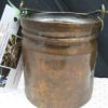 19th French Hand Forged-Wrought Copper Small Jardiniere/pot with Handle - Image 5